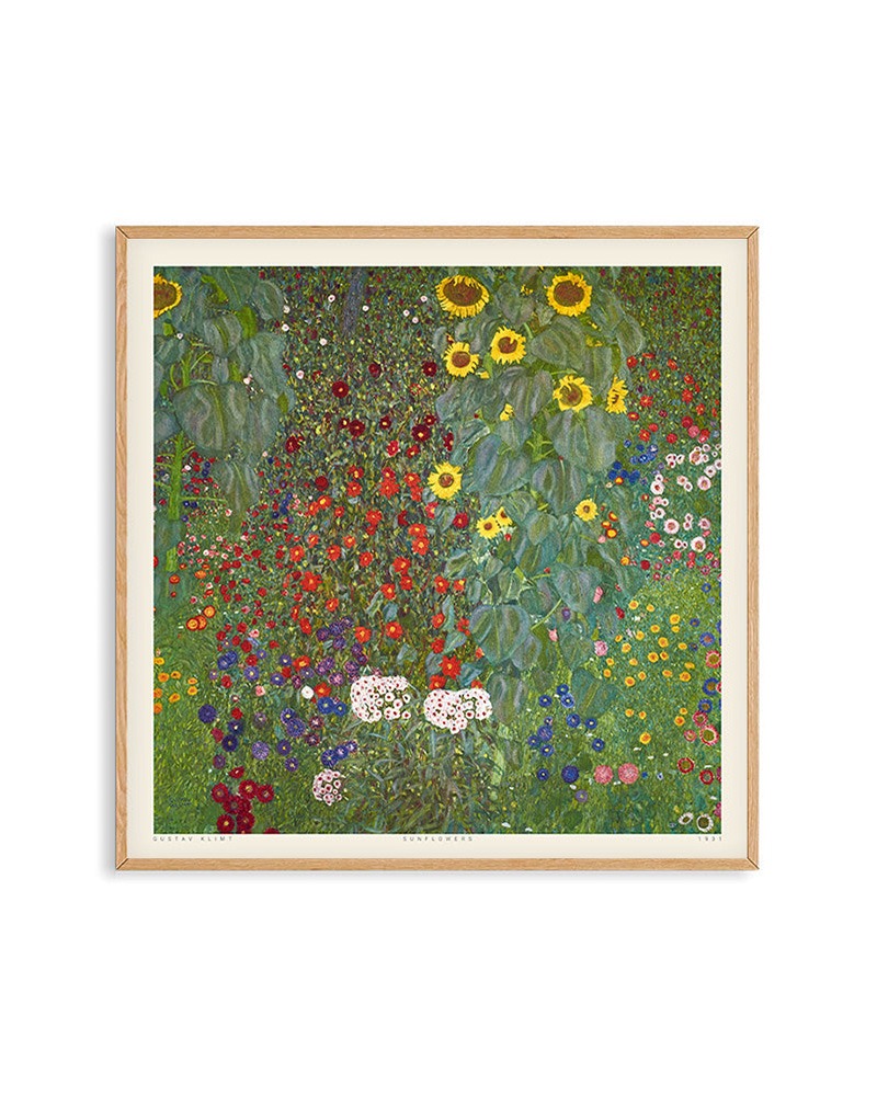 Gustav Klimt &#039;Flower Garden&#039;