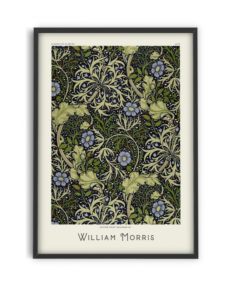 William Morris &#039;Purple Flower&#039;